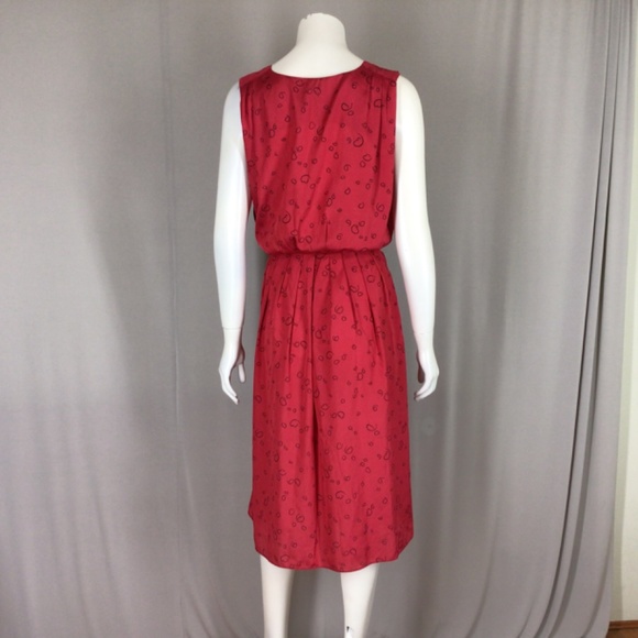 1970s blouson vintage dress - Picture 3 of 9